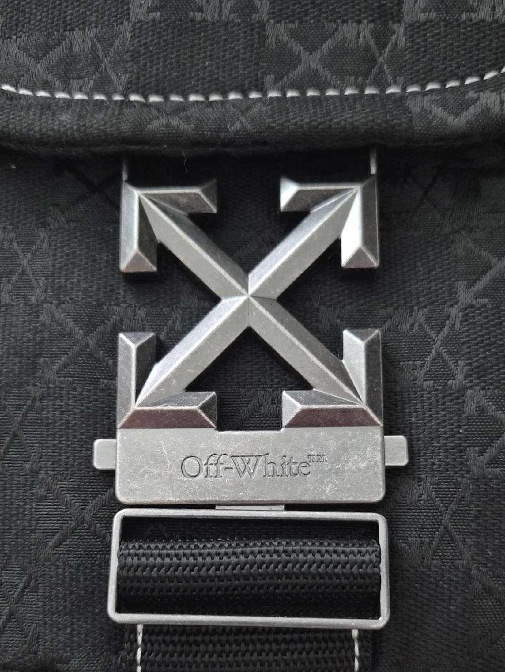 Off-white flight multio pocket crpssbody bag - Picture 3 of 6